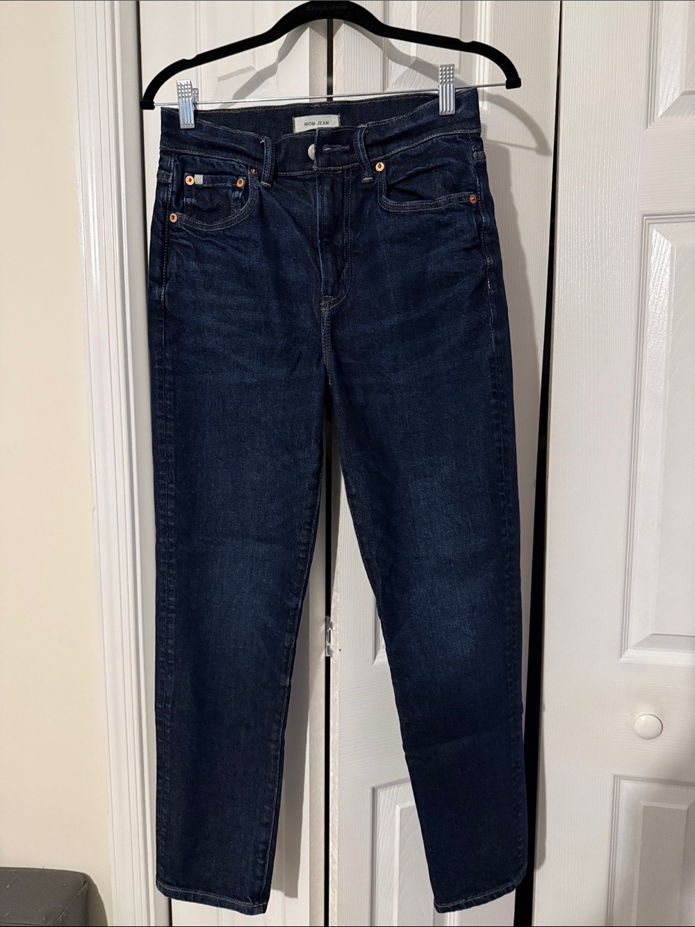 American Eagle Outfitters Dark Blue Straight Leg Jeans